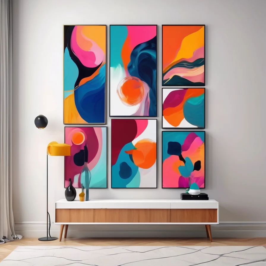AI generated artwork collection