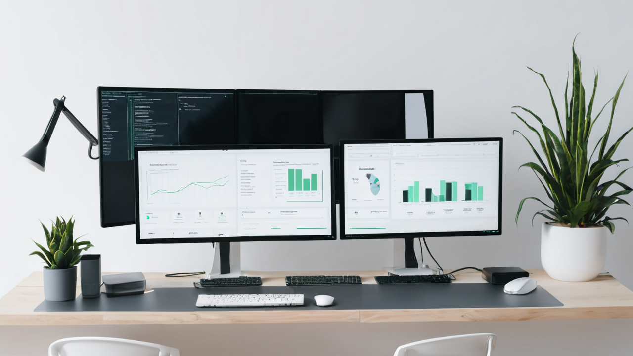 zero-budget AI business illustration