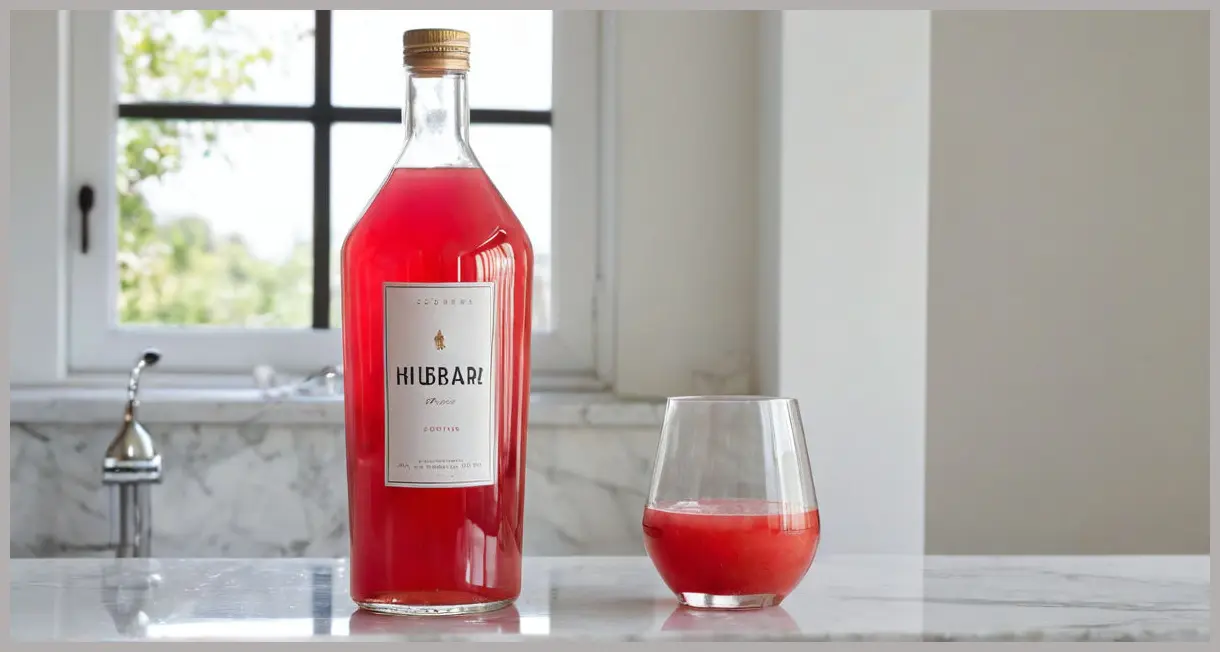 Easy Rhubarb Cordial Cocktail Recipe