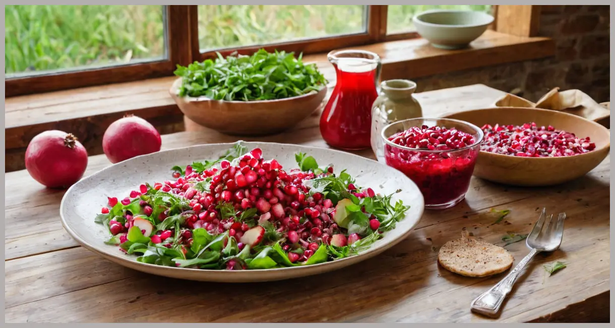 Pomegranate Fattoush Recipe