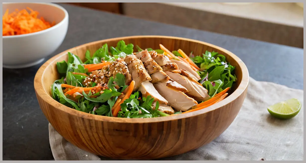 Soy-Glazed Chicken Salad Recipe