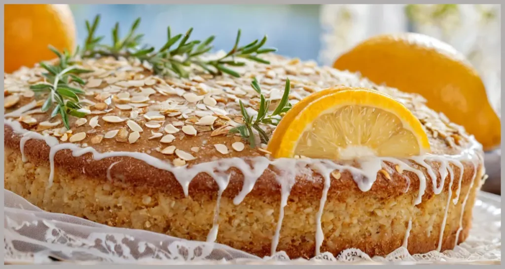 Orange Blossom, Lemon Thyme and Almond Cake Recipe