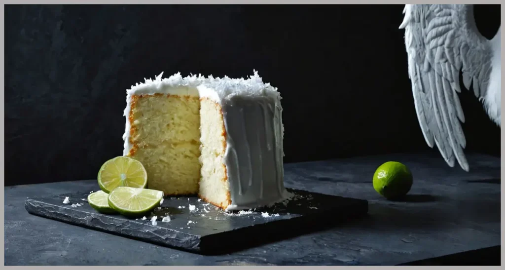 Coconut and Lime Angel Cake Recipe