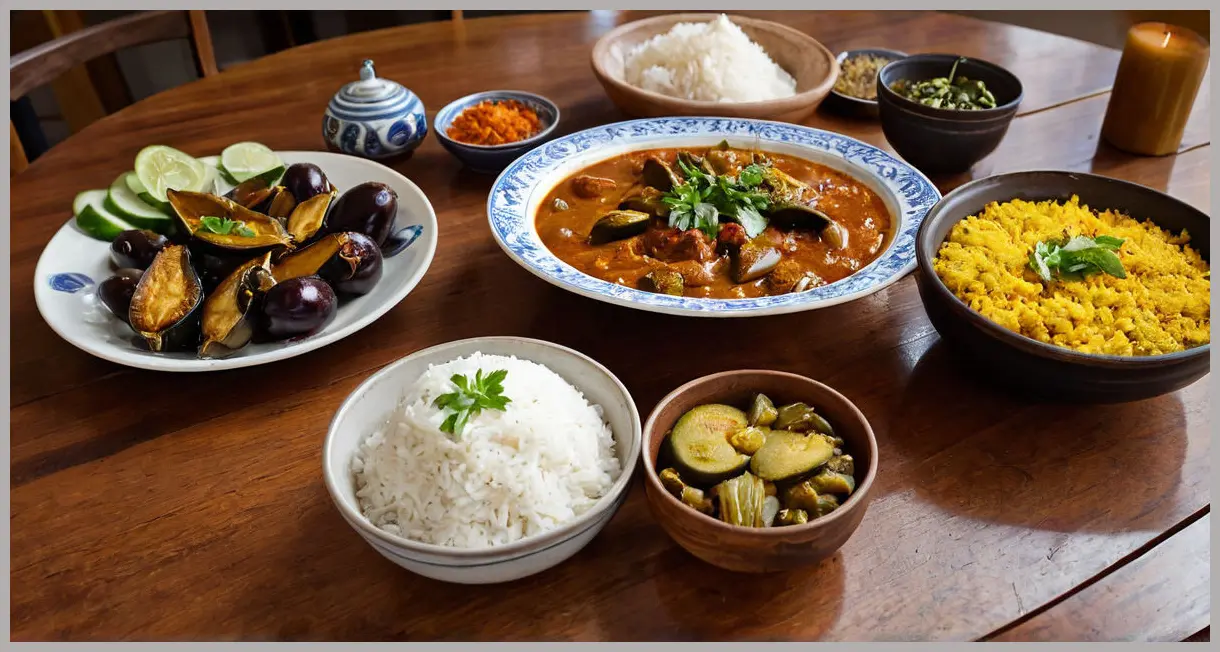 Chetna Makan’s Tamarind Aubergine Curry (Imli Baigan Curry) Recipe