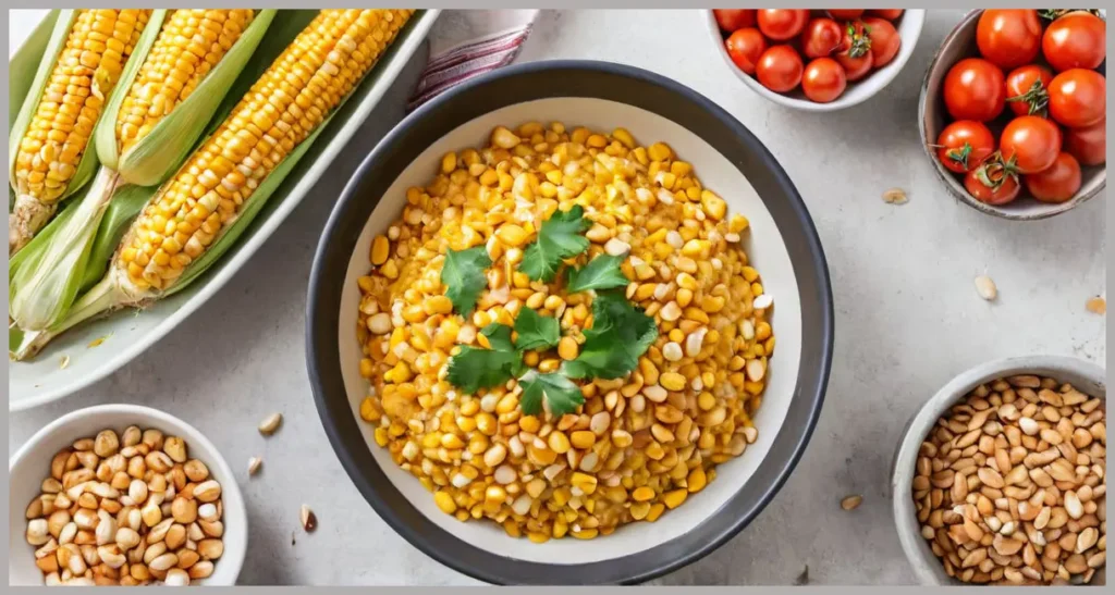 Corn on the Cob Peanut Curry Recipe