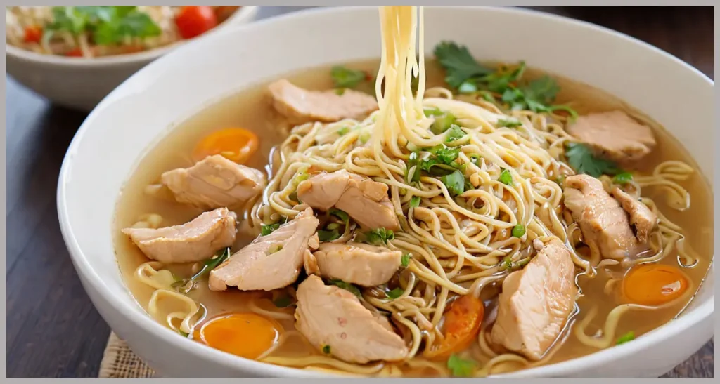 Chinese Chicken with Noodles Recipe