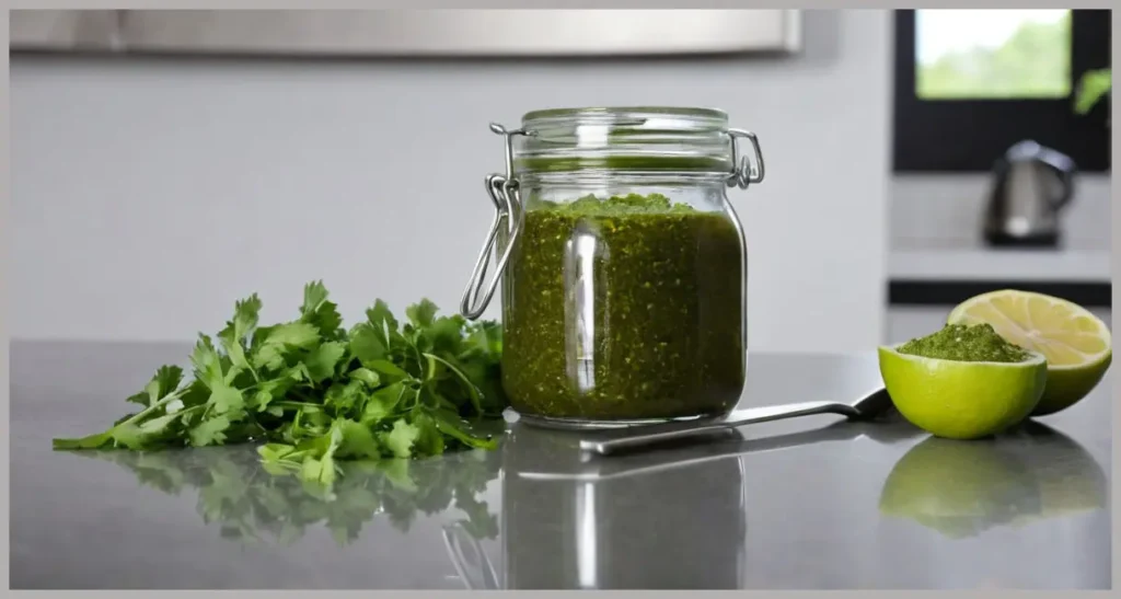 Green Coriander Chutney Recipe