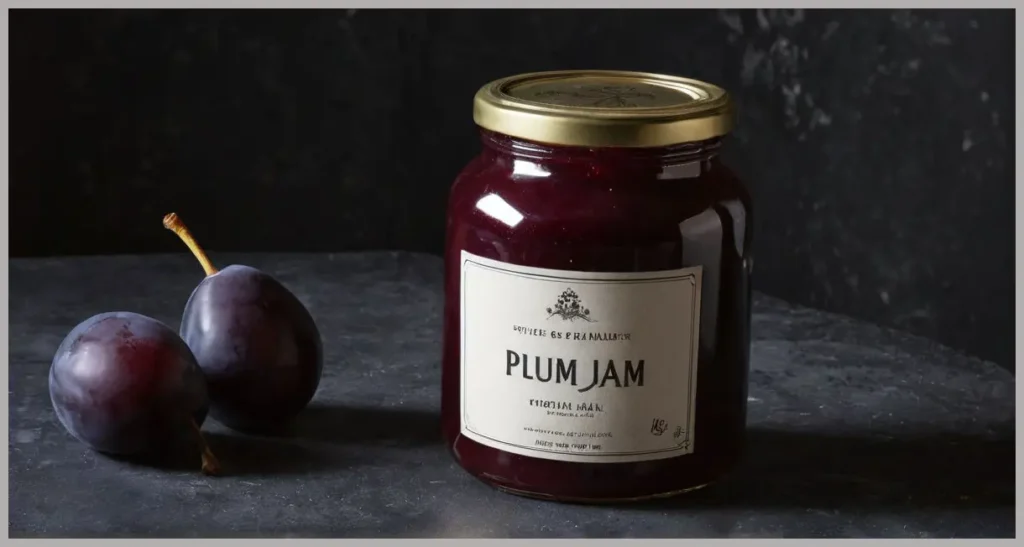 Plum and Vanilla Jam Recipe