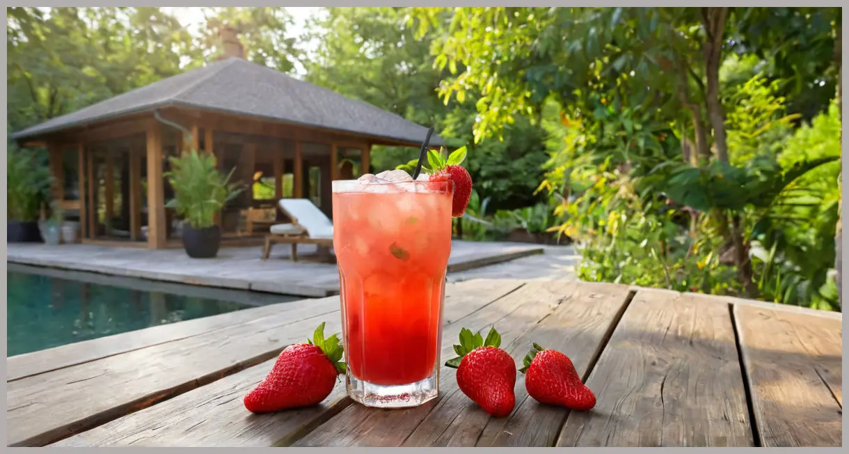 Strawberry Collins Cocktail Recipe