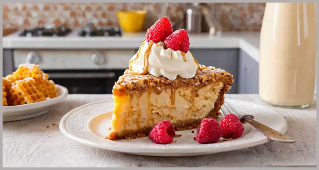 Toffee Ice-Cream Cake Recipe