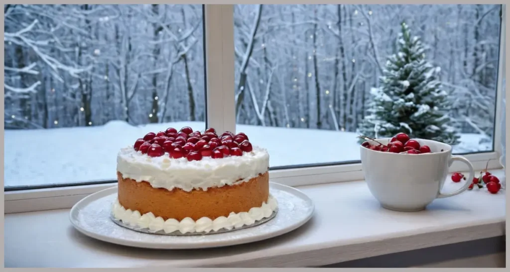 White Forest Gateau Recipe