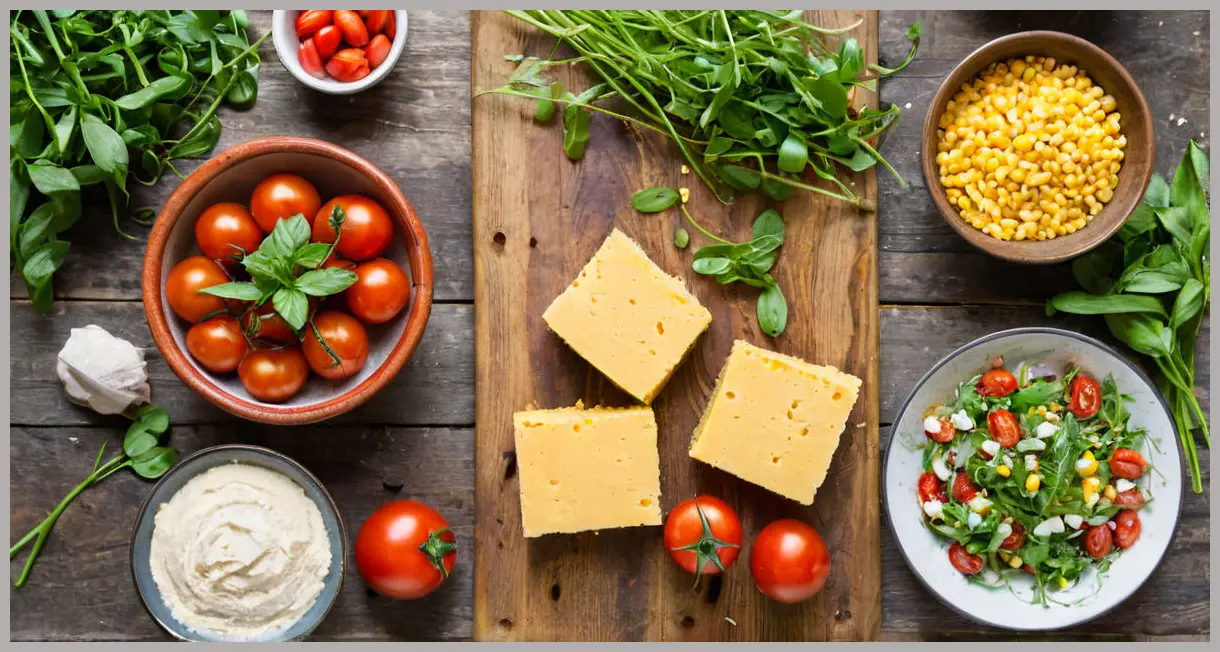 Cornbread with Mexican-Style Salad Recipe