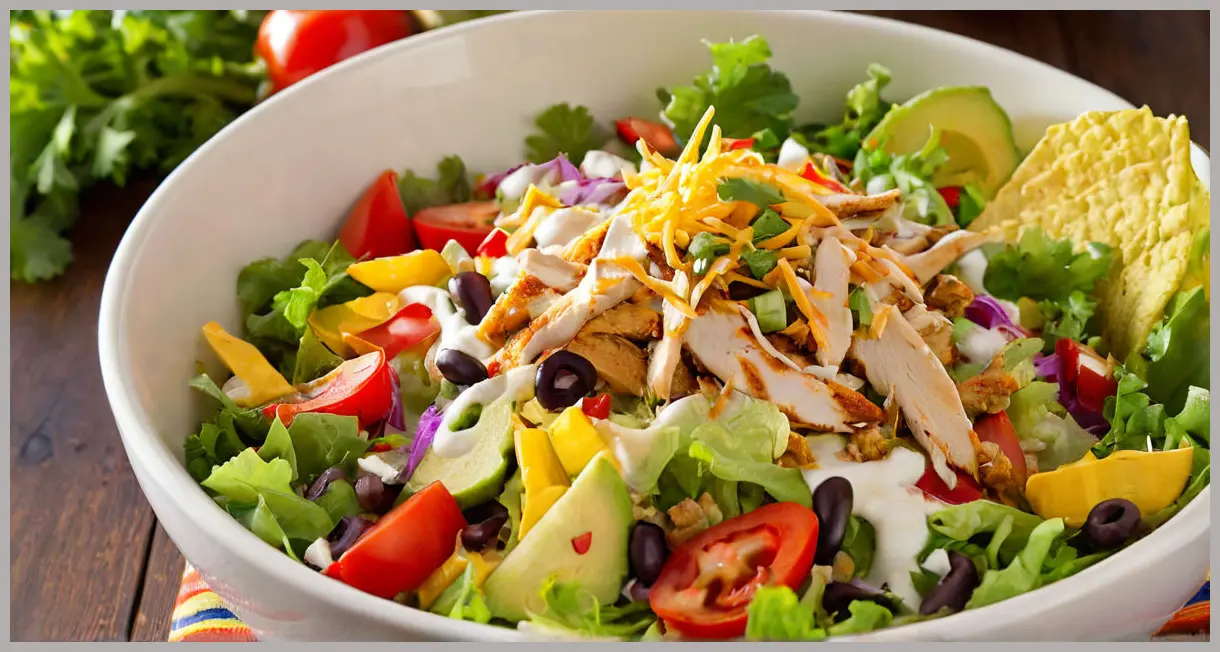 Mexican Chicken Taco Salad Recipe