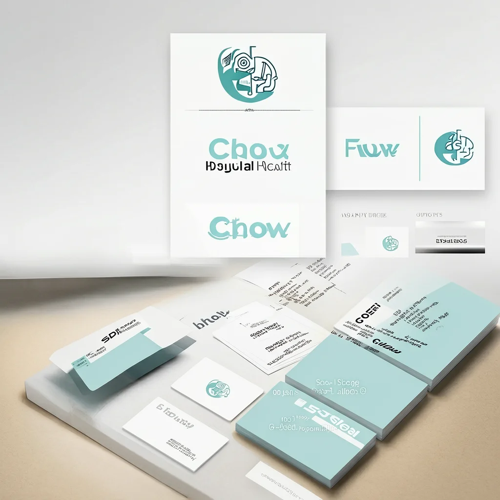 Brand Identity Kit Created with AI Logo Generators